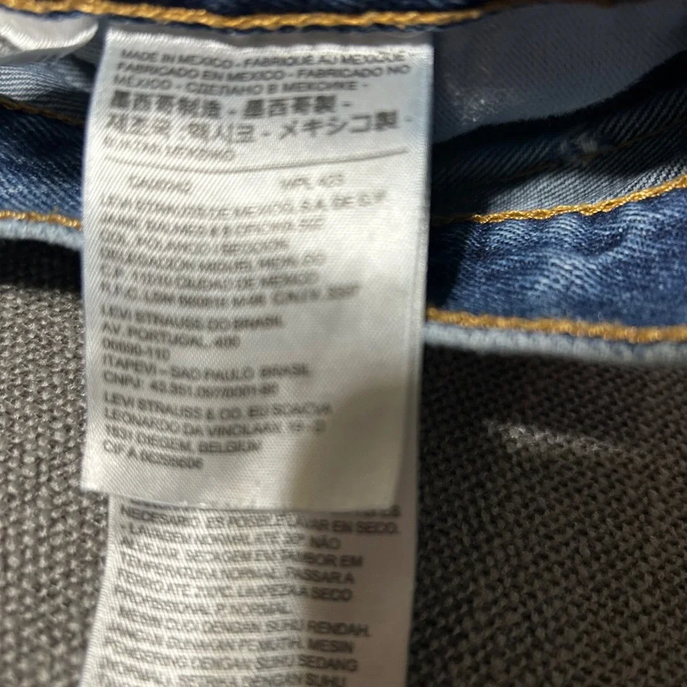 Levi's 517 Bootcut Jeans Mens 38x34 Blue Medium Wash Denim Cotton Regular Fit